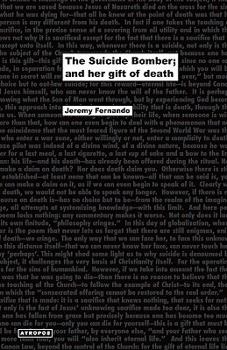 Paperback The Suicide Bomber; And Her Gift of Death Book