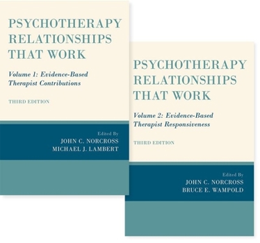 Psychotherapy Relationships That Work: Evidence-based Therapist Contributions / Evidence-based Therapist Responsiveness