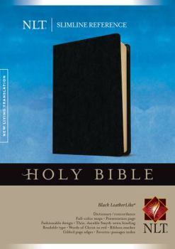 Imitation Leather Slimline Reference Bible NLT Book