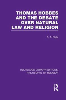 Paperback Thomas Hobbes and the Debate Over Natural Law and Religion Book