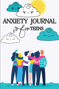 Paperback Anxiety Journal for Teens: Anti Anxiety Journal and Self Care Journal for Teens Guided Funny Stress Relief Mental Health Guided Journal Practice Book