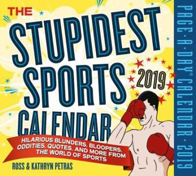 Calendar The Stupidest Sports Page-A-Day Calendar 2019 Book