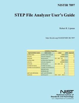 Nistir 7897: Step File Analyzer User's Guide