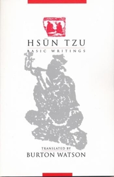 Paperback Hsün Tzu: Basic Writings Book