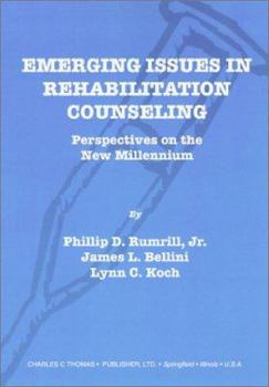 Paperback Emerging Issues in Rehabilitation Counseling: Perspectives on the New Millennium Book