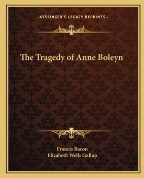 Paperback The Tragedy of Anne Boleyn Book