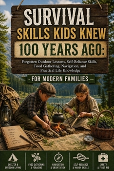 Survival Skills Kids Knew 100 Years Ago: Forgotten Outdoor Lessons, Self-Reliance Skills, Food Gathering, Navigation, and Practical Life Knowledge for Modern Families