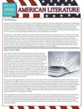 Paperback American Literature (Speedy Study Guides) Book