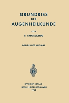 Paperback Grundriss der Augenheilkunde für Studierende [German] Book