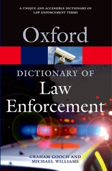 Paperback Dictionary of Law Enforcement Book