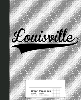Paperback Graph Paper 5x5: LOUISVILLE Notebook Book