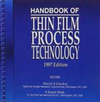 CD-ROM Handbook of Thin Film Process Technology, CD-ROM Book