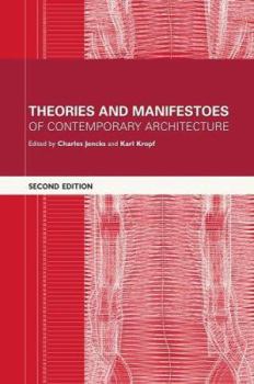 Paperback Theories and Manifestoes of Contemporary Architecture Book