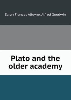 Paperback Plato and the older academy Book