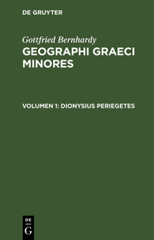 Hardcover Dionysius Periegetes [Latin] Book