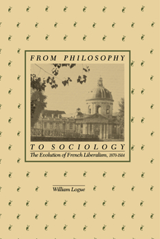 Hardcover From Philosophy to Sociology Book