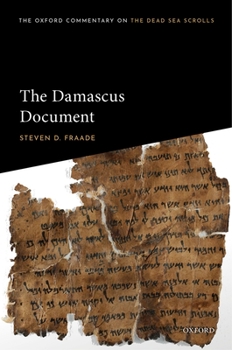 Hardcover The Damascus Document Book