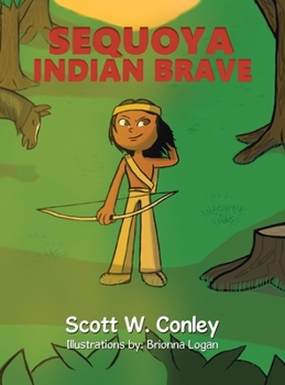 Hardcover Sequoya Indian Brave Book