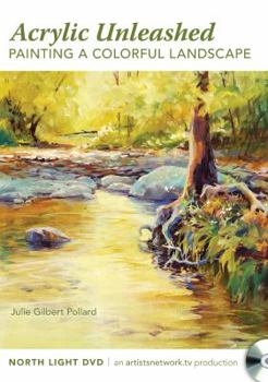 DVD Acrylic Unleashed - Painting a Colorful Landscape Book