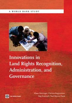 Paperback Innovations in Land Rights Recognition, Administration, and Governance Book