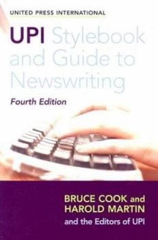 Paperback UPI Stylebook and Guide to Newswriting Book