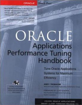 Paperback Oracle Applications Performance Tuning Handbook Book