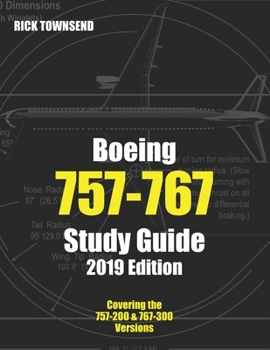 Paperback Boeing 757-767 Study Guide, 2019 Edition Book