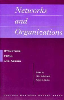 Paperback Networks and Organizations: Structure, Form and Action Book