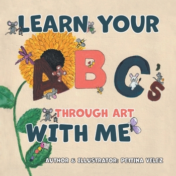 Paperback Learn Your ABC's Through Art with Me Book