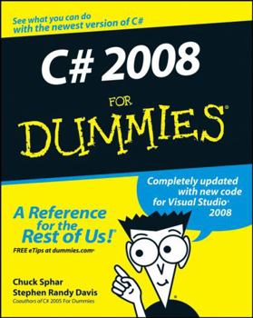 Paperback C# 2008 For Dummies Book