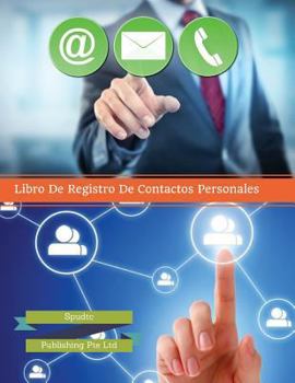 Paperback Libro De Registro De Contactos Personales [Spanish] Book