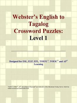 Webster's English to Tagalog Crossword Puzzles: Level 1