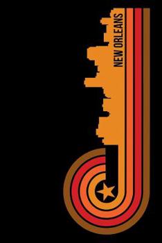 New Orleans: 6x9 College Ruled Notebook To Write In with Skyline of New Orleans, Louisiana