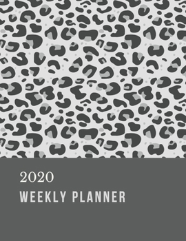 Weekly Planner: Weekly planner for one year I 8.5 x11 Inches I Leopart Cover Design