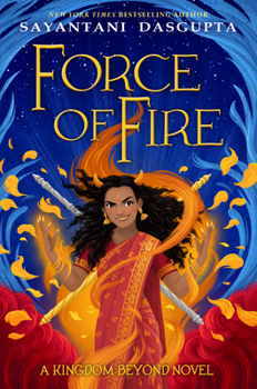 Hardcover Force of Fire (the Fire Queen #1) Book