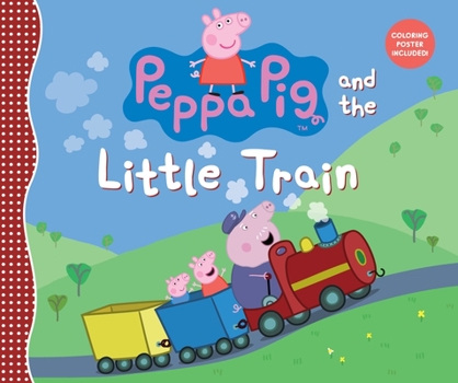 Hardcover Peppa Pig and the Little Train Book
