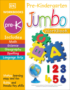 Paperback Jumbo Pre Kindergarten Workbook Book