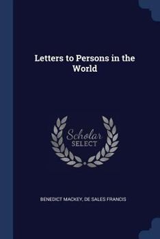 Paperback Letters to Persons in the World Book