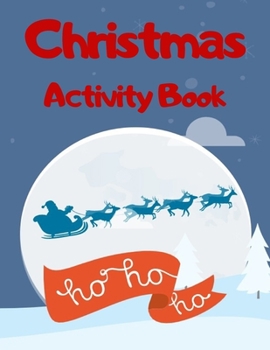 Christmas Activity Book: Christmas Word Search, Christmas Word Scramble, Christmas Cryptograms, Easy Christmas Sudoku