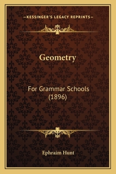 Paperback Geometry: For Grammar Schools (1896) Book