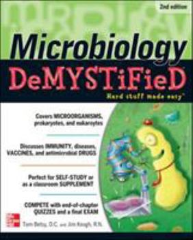 Paperback Microbiology Demystified, 2nd Edition Book