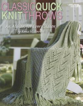 Paperback Classic Quick Knit Throws: An Afghan for Every Season Book