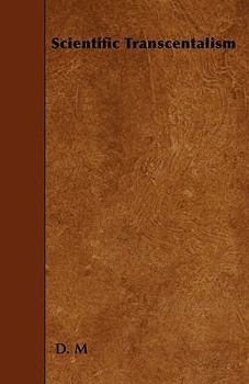 Paperback Scientific Transcentalism Book