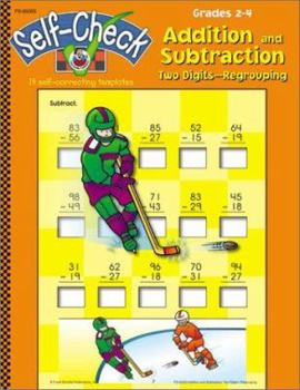 Paperback Addition and Subtraction, Grades 2-4: Two Digits--Regrouping Book