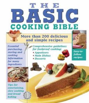 Hardcover Basic Cooking Bible Book