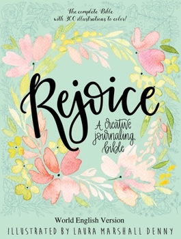 Hardcover Rejoice: A Creative Journaling Bible Book