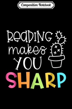 Composition Notebook: Cactus ELA Teacher - Cute Reading Teacher  Journal/Notebook Blank Lined Ruled 6x9 100 Pages