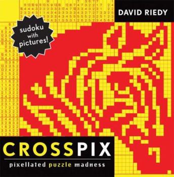Paperback Crosspix: Pixillated Puzzle Madness Book