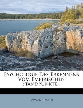 Paperback Psychologie Des Erkennens Vom Empirischen Standpunkte... [German] Book