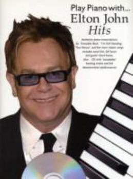 Paperback Elton John: Hits (Play Piano with ...) Book